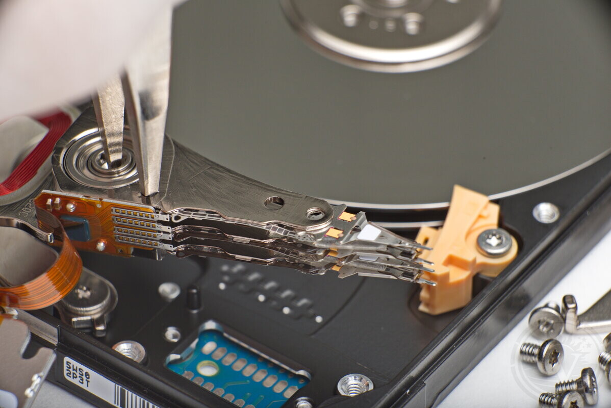 Data recovery process at Vital Data Recovery laboratory